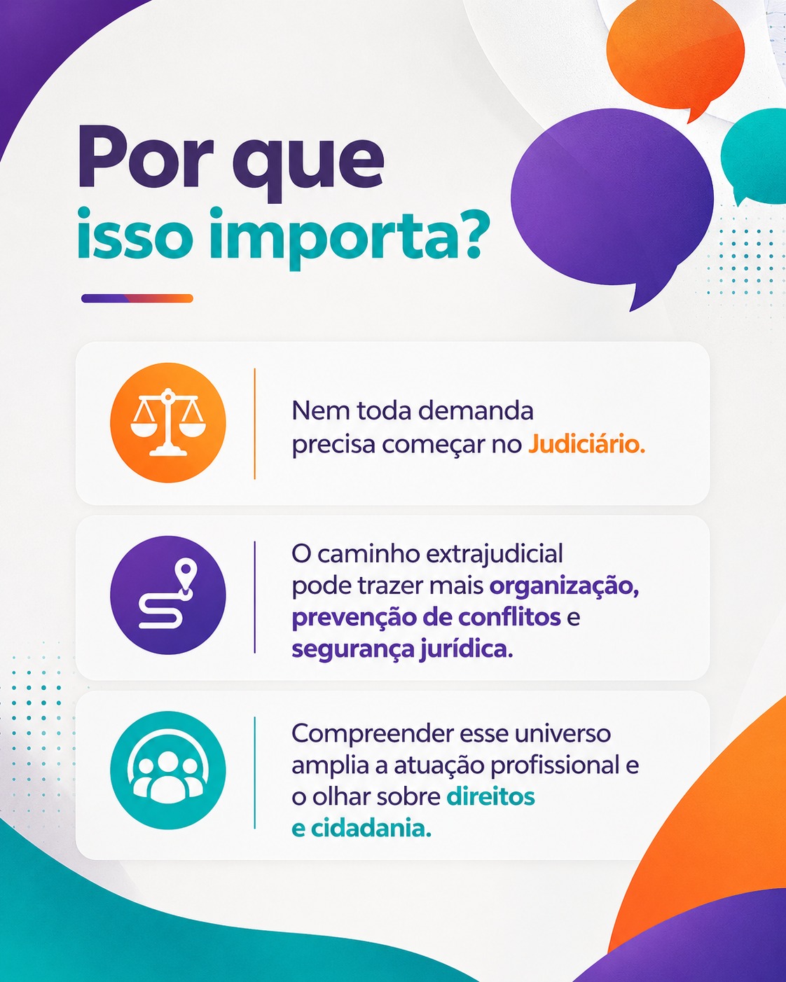 Por que isso importa — Conexões Sociais